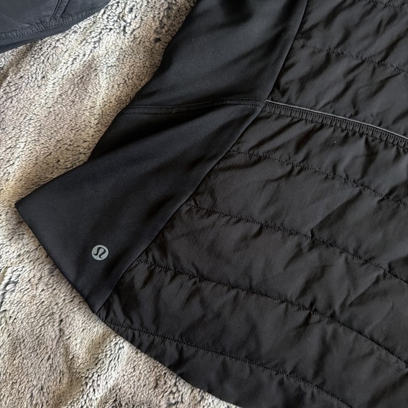 Lululemon Another Mile Black Jacket Women's 10 Running Athletic Removable Hood - Picture 7 of 8